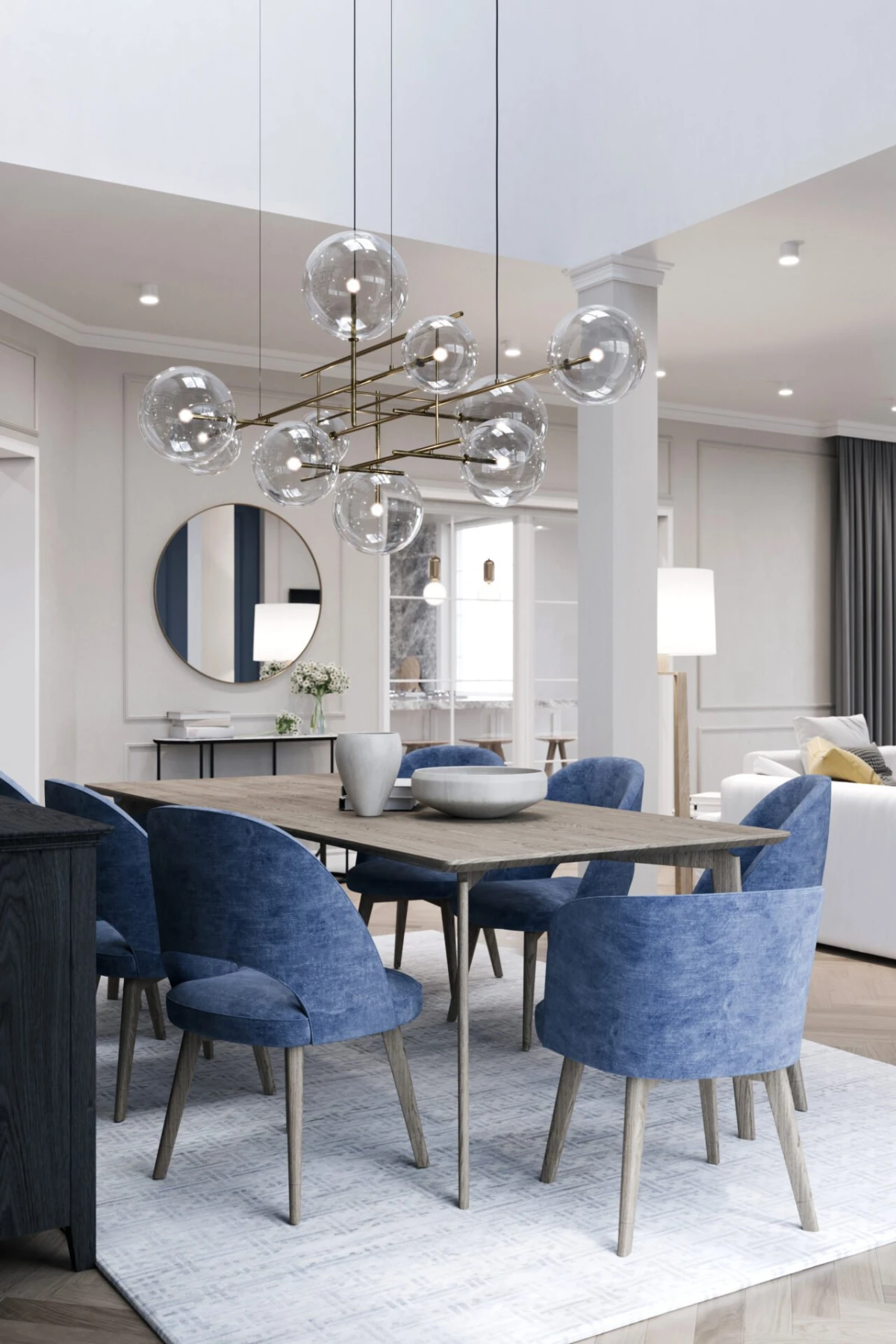 Livingroom + dining