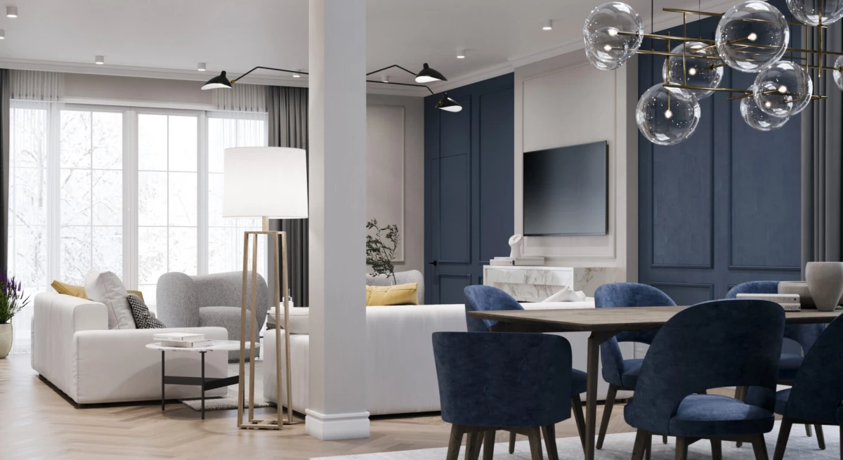 Livingroom + dining