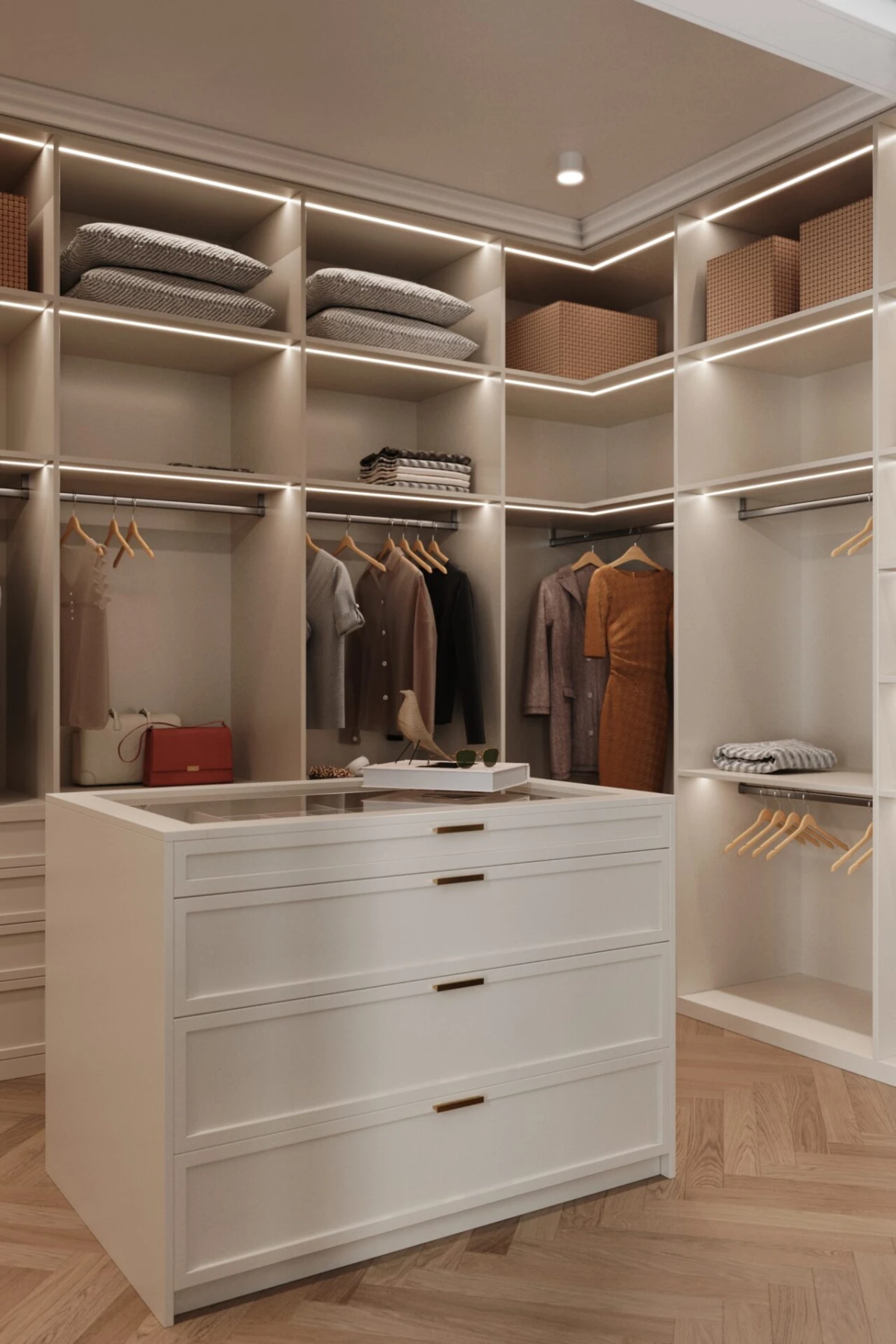 Dormitor matrimonial + dressing