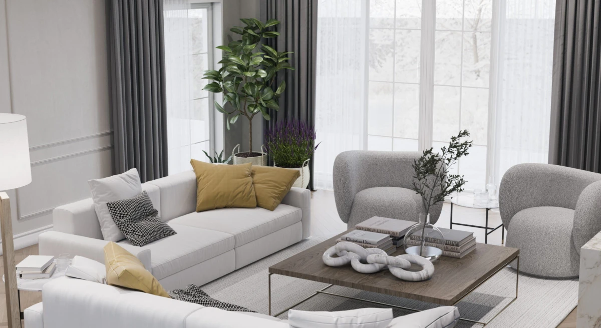 Livingroom + dining