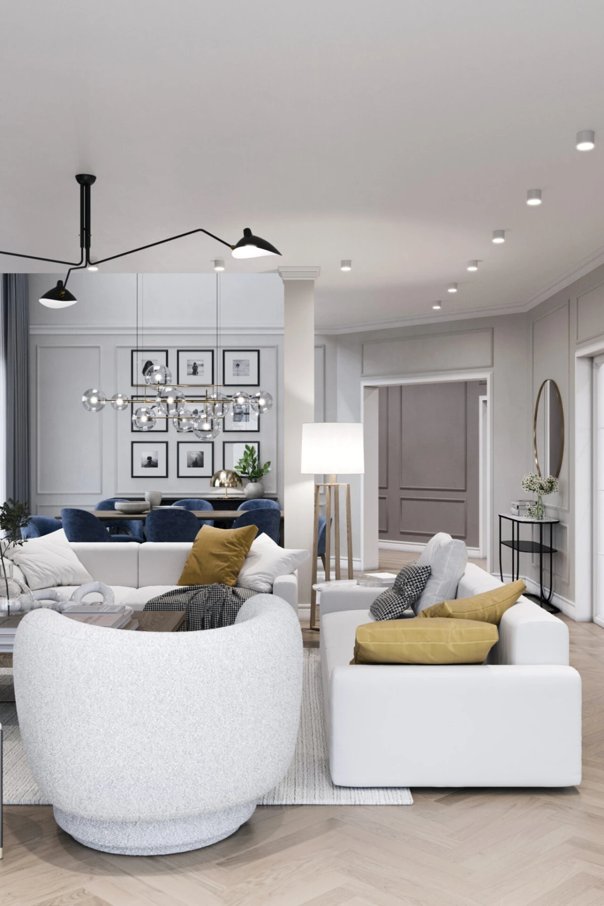 Livingroom + dining
