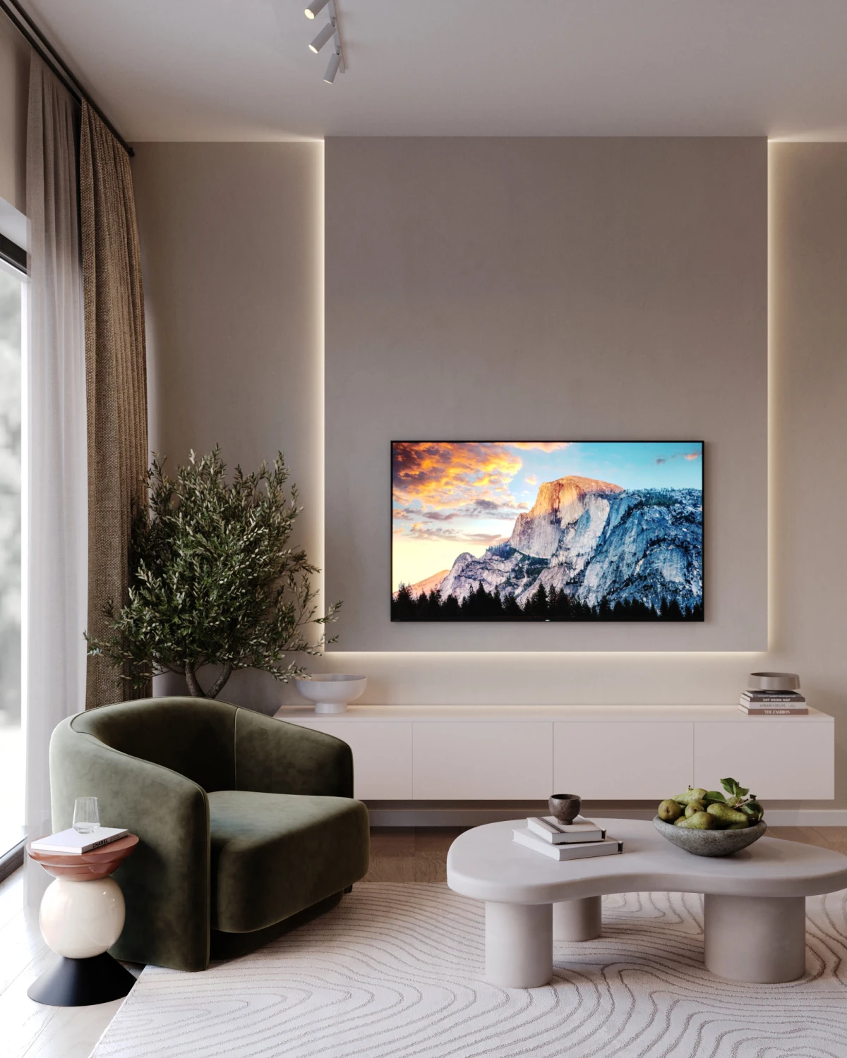 Livingroom + bucatarie