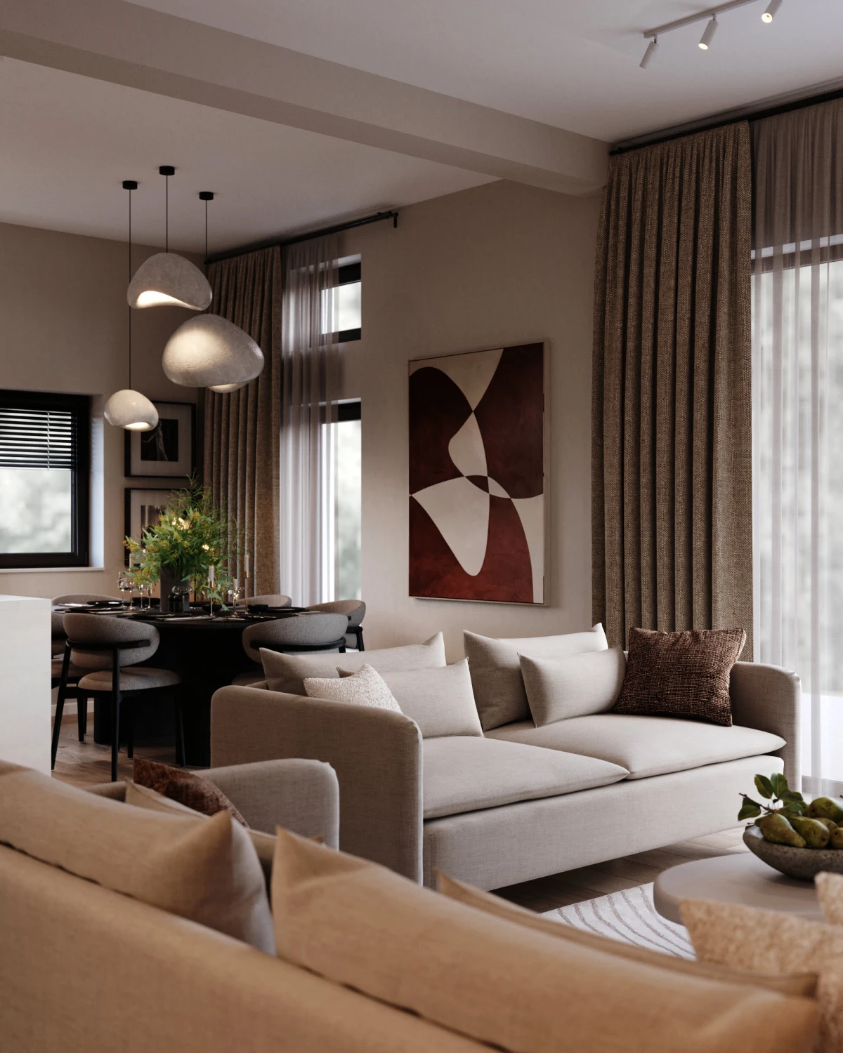 Livingroom + bucatarie