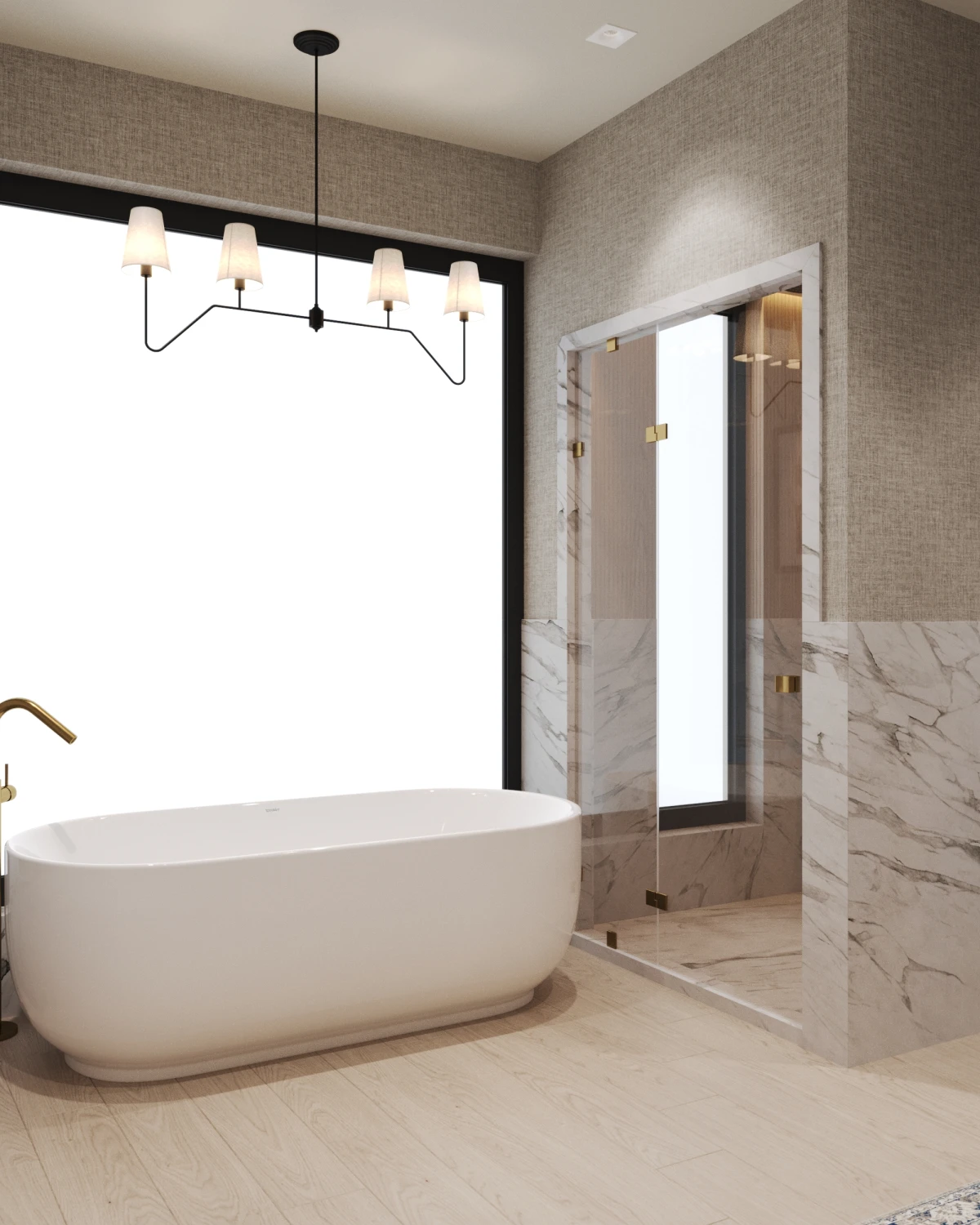 Master bathroom