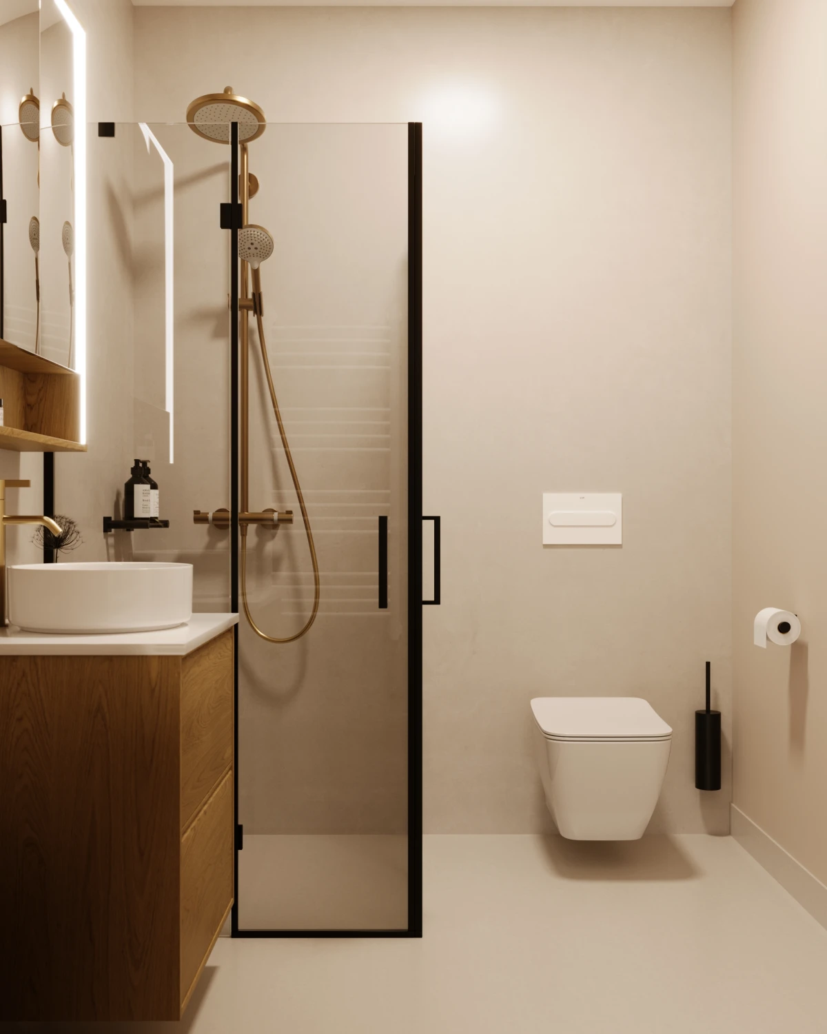 Master bathroom