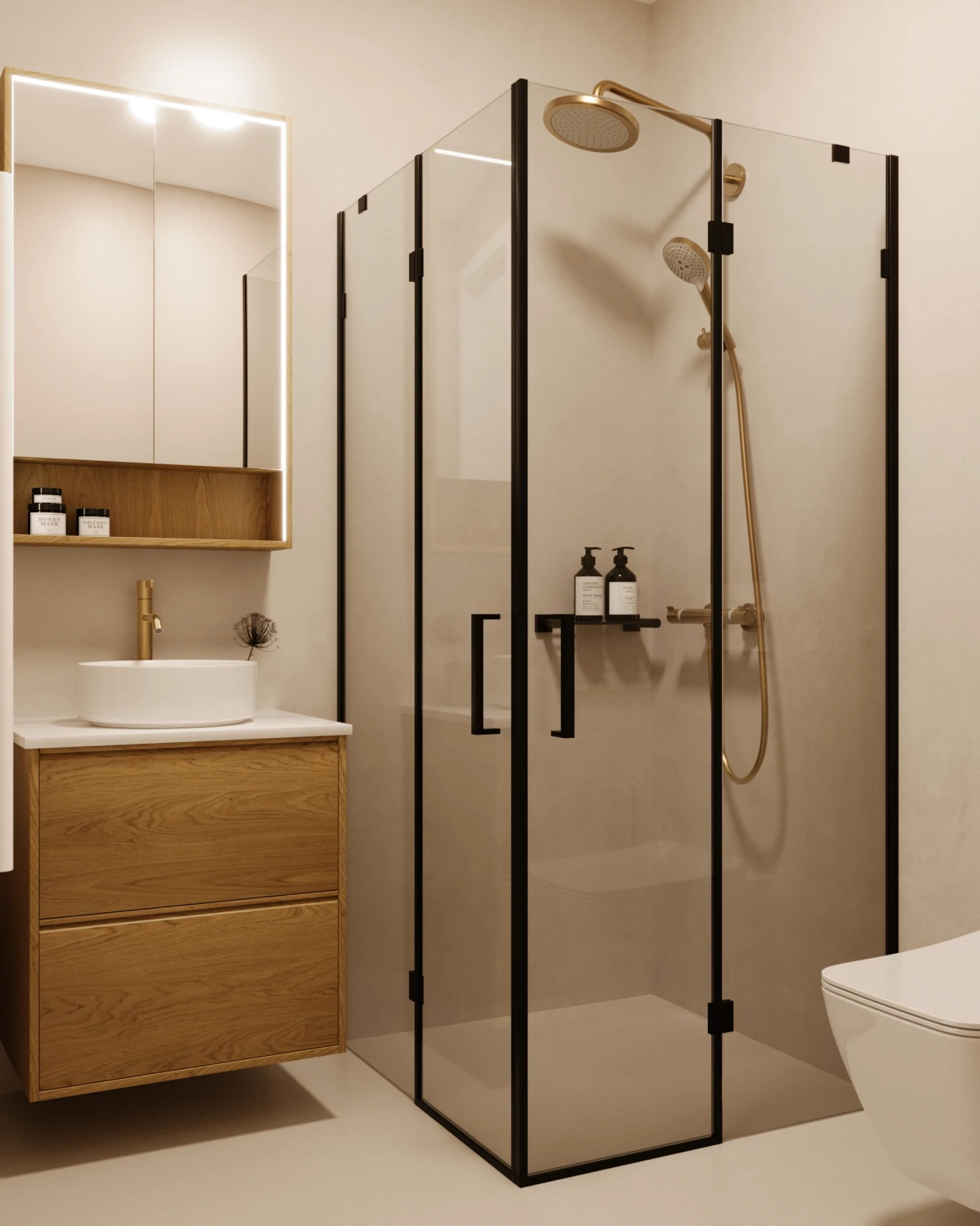 Master bathroom