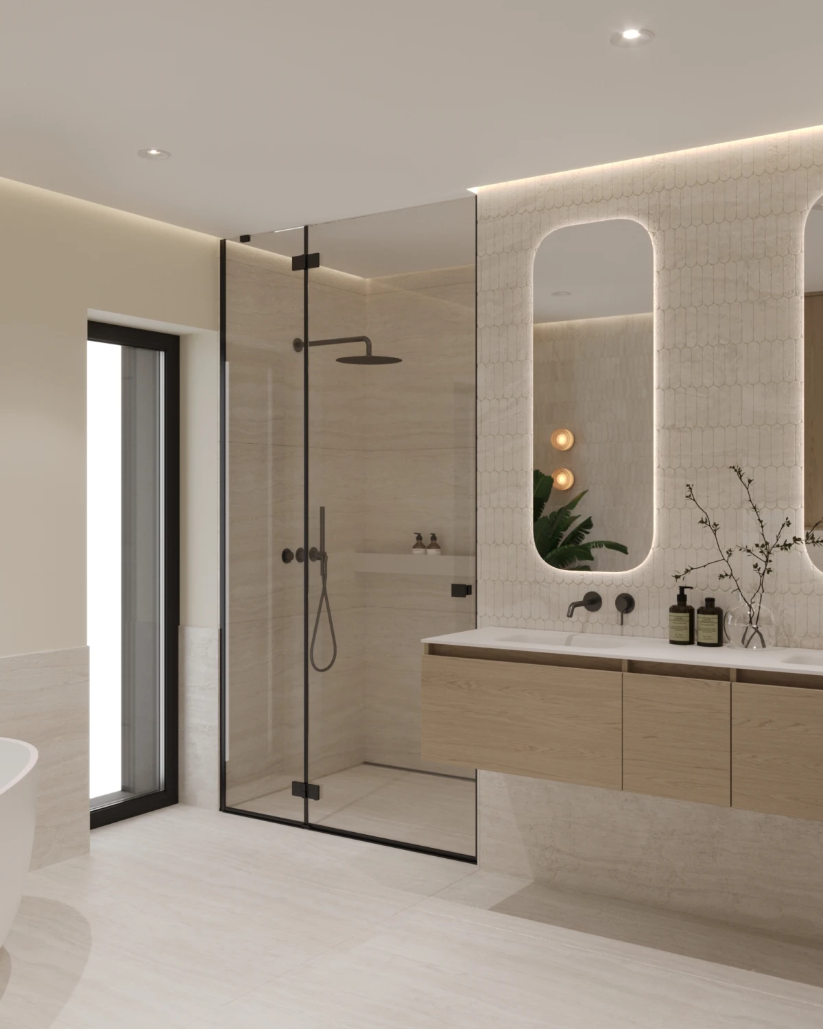 Master bathroom
