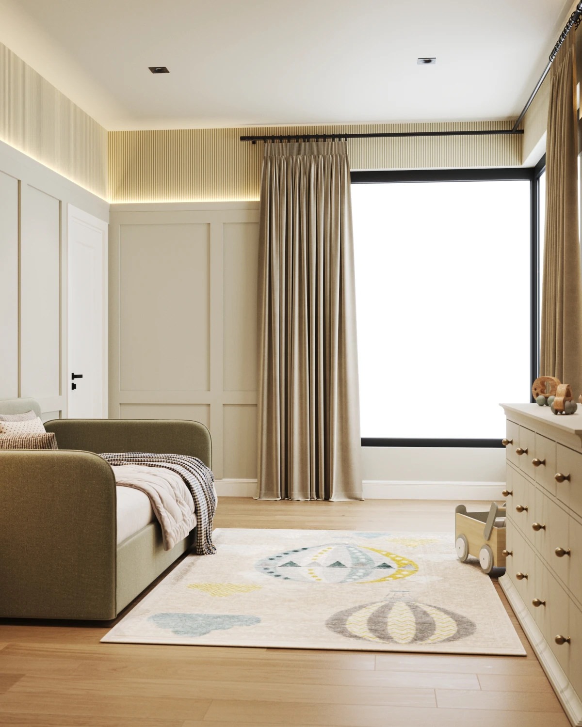 Camera + baie copil